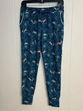 Fat Face Ellie Woodland Creature Print Pajama Leggings‎ Size 6 NWT